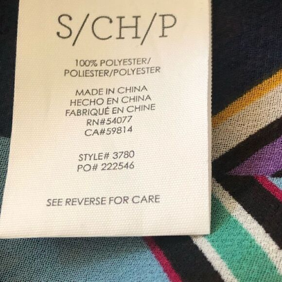 CAbi Ascot Sheer Sleeveless Top - Picture 11 of 16